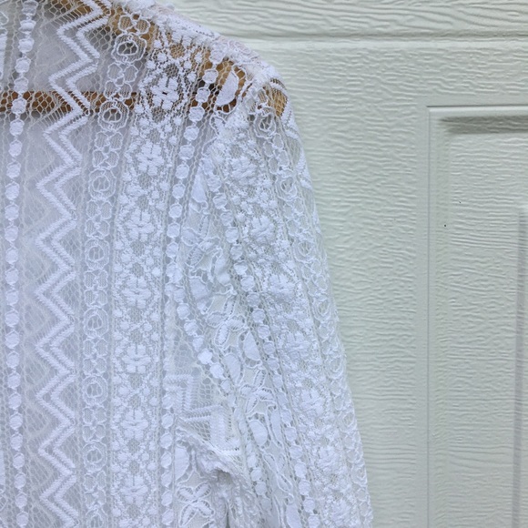 NWT PIAZZA DEL TEMPIO LACE TUNIC SIZE SMALL - Picture 10 of 11